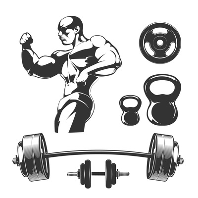 400x400 Page 1 Gym On Curated Vector Illustrations, Stock Royalty Free