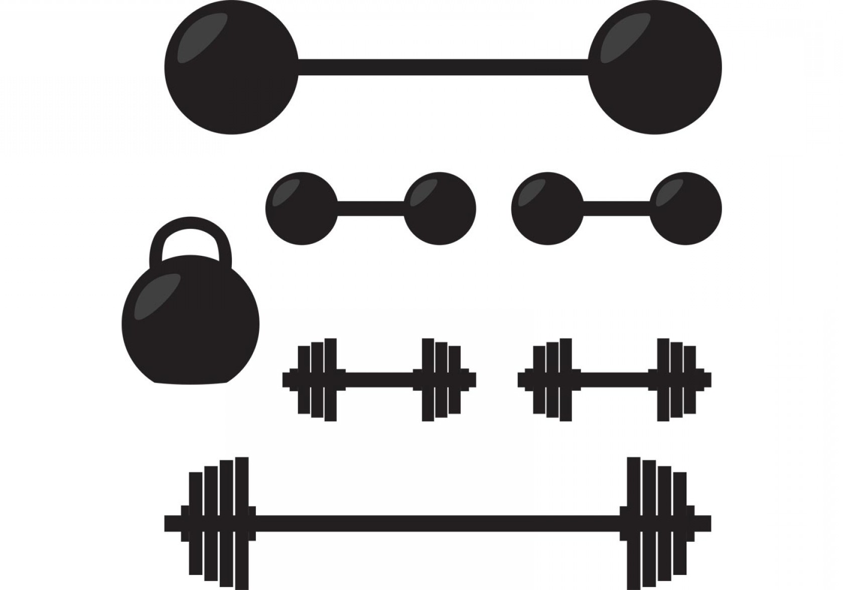 1680x1176 Silhouette Of Gym Vector Weights Arenawp