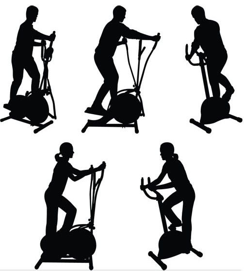 503x560 Training In The Gym Vector Ai Format Free Vector Download