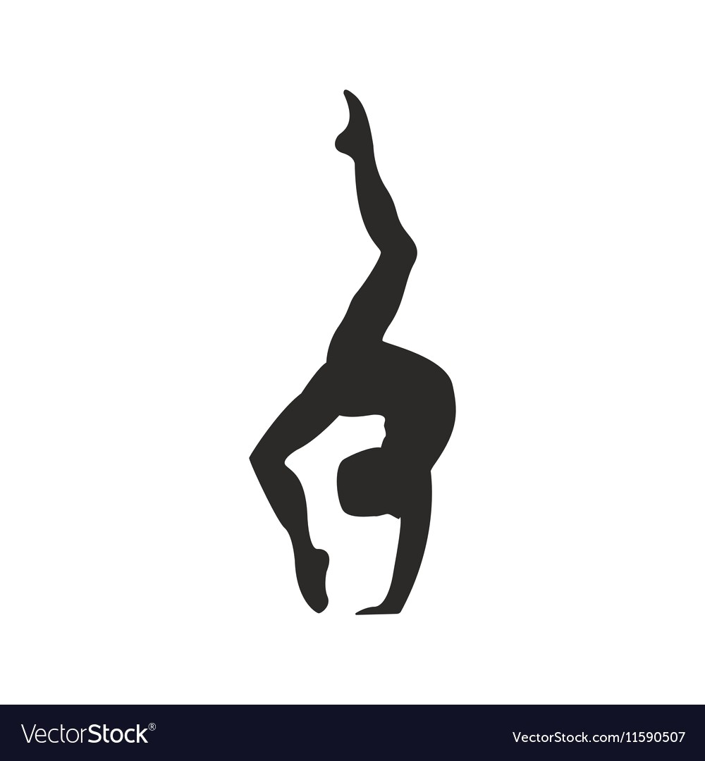1000x1080 Gymnastics Silhouette Vector 11590507 19 Gymnast