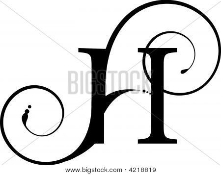 450x357 Letter H Stock Vector Bat Mitzvah Ideas Fonts