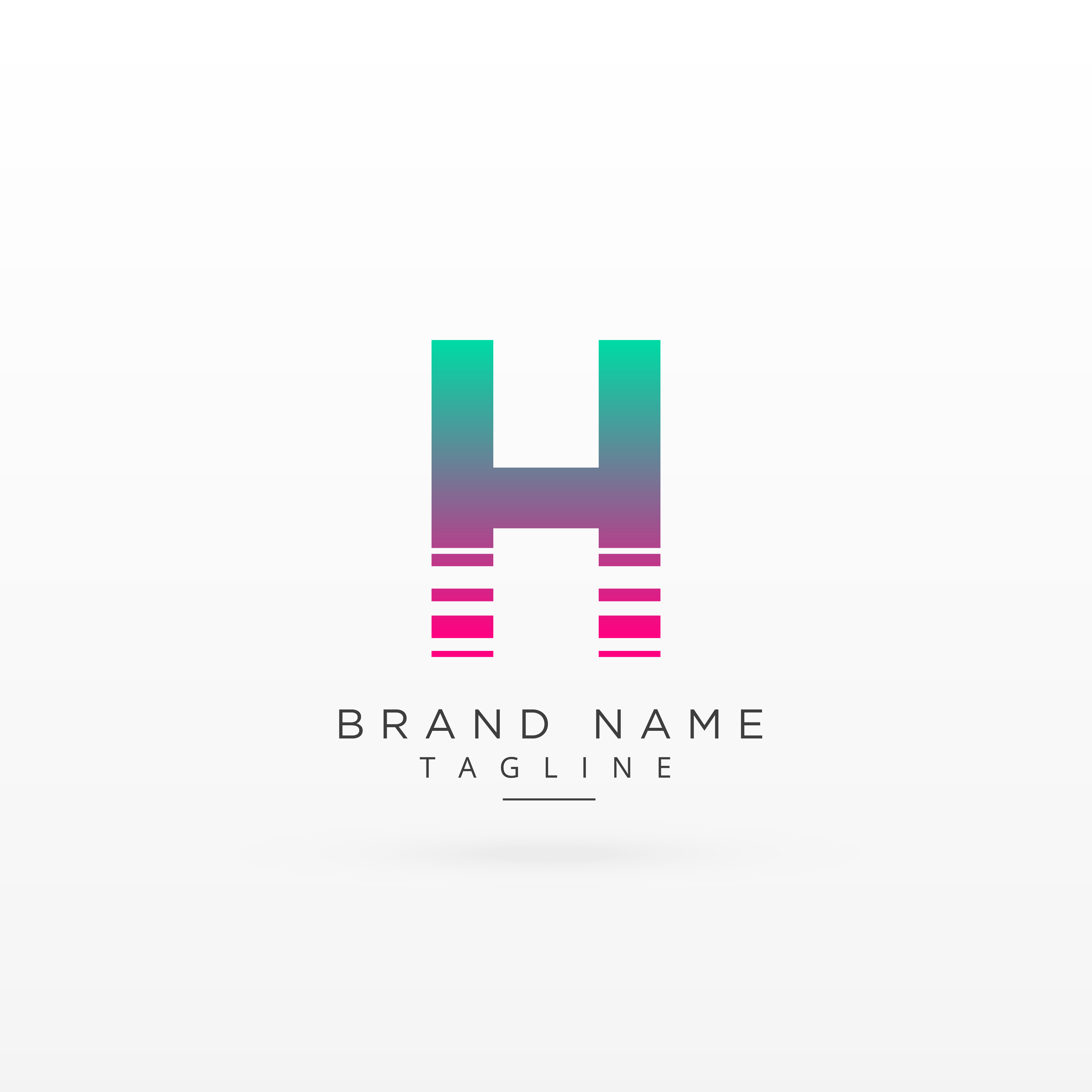 4000x4000 Letter H Logo Type Concept Design
