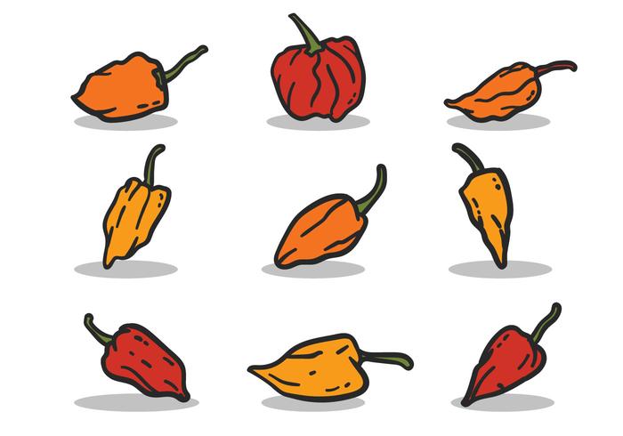 700x490 Habanero Vector Set