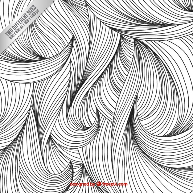 626x626 Sketchy Hair Background Vector Free Download