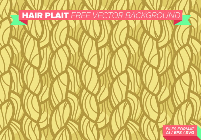 700x490 Hair Plait Free Vector Background