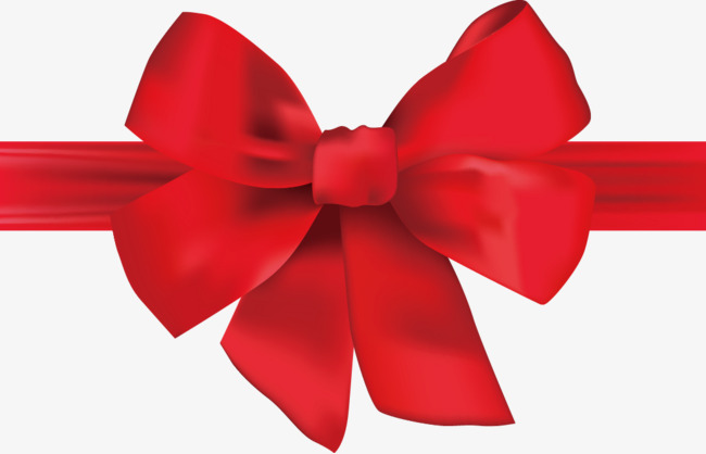 650x418 Vector Painted Red Bow, Vector, Hand Painted, Realism Png And