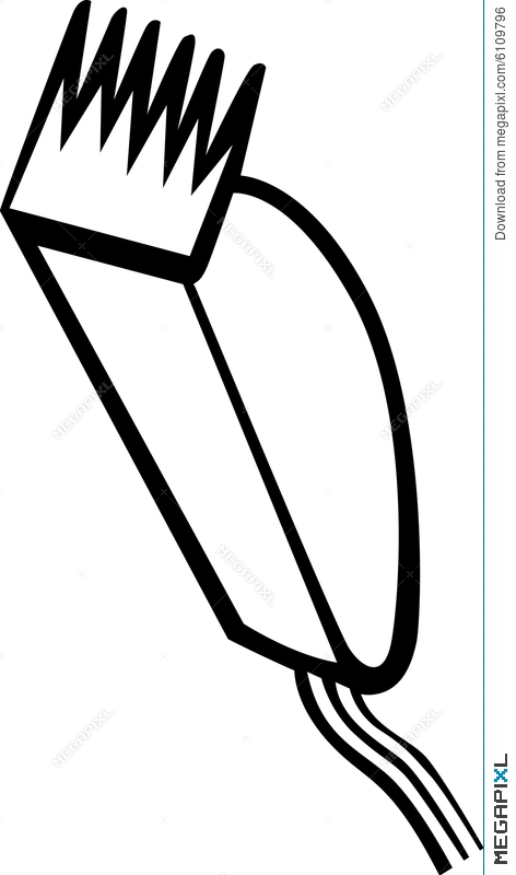 472x800 Hair Clipper Machine Vector Illustration Illustration 6109796