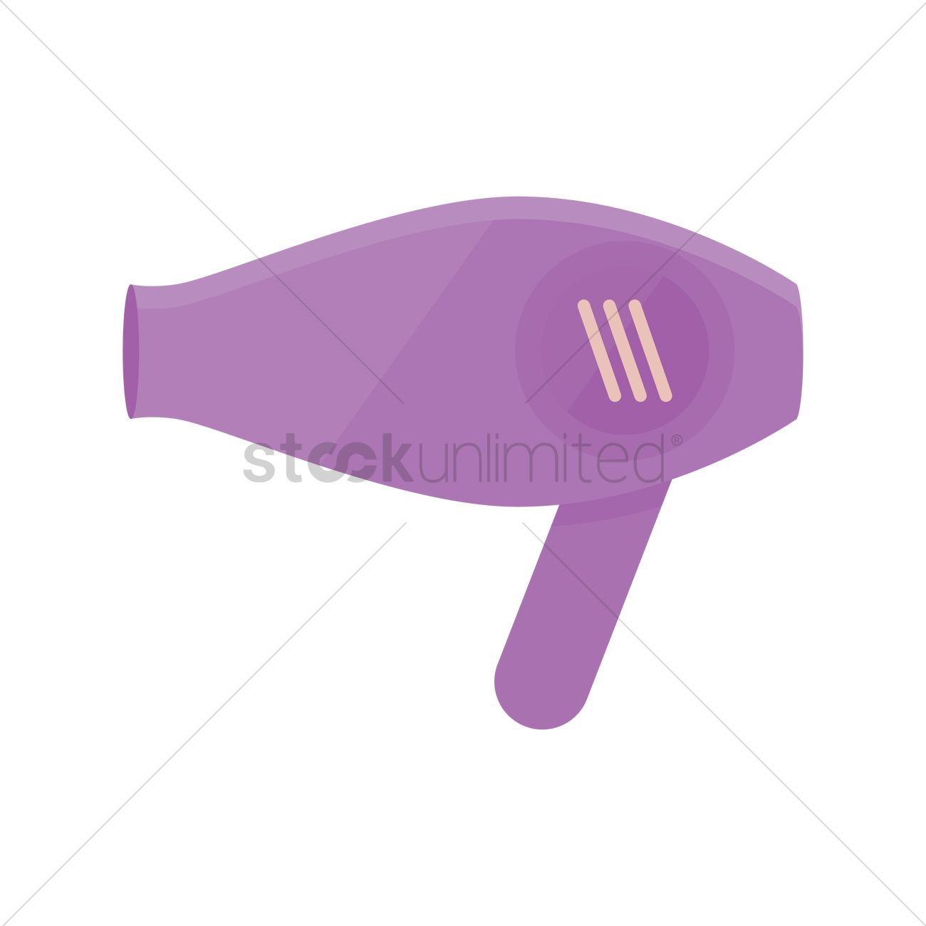 1300x1300 Free Hair Dryer Vector Image