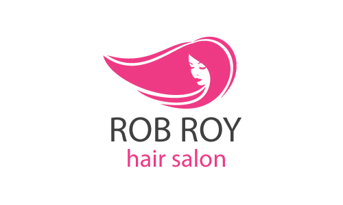 500x300 Free Hair Salon Logo Design