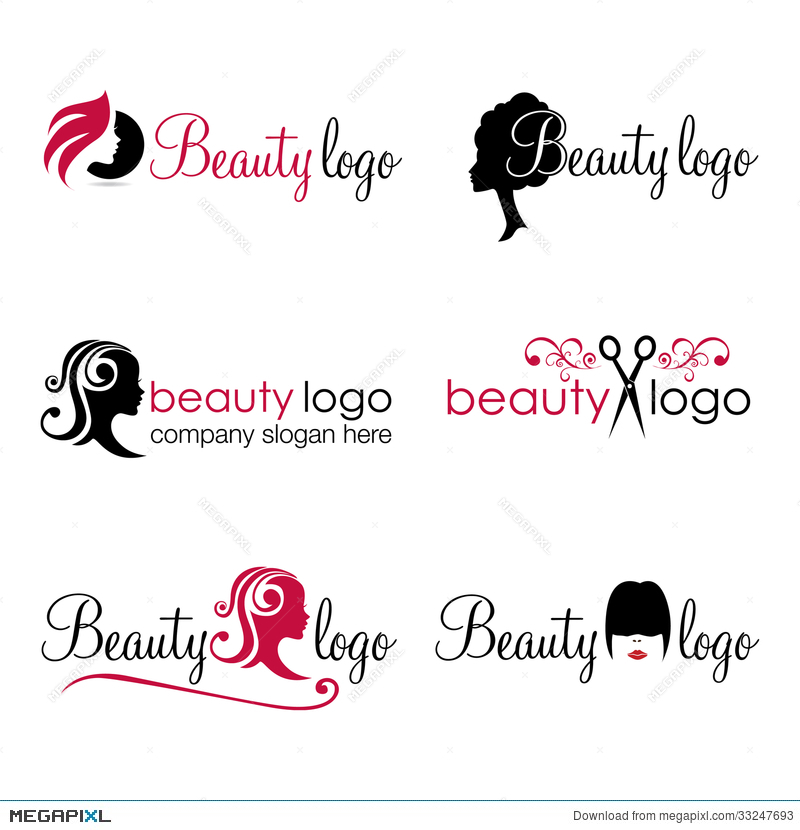 800x830 Hair And Beauty Logos (Vector) Illustration 33247693
