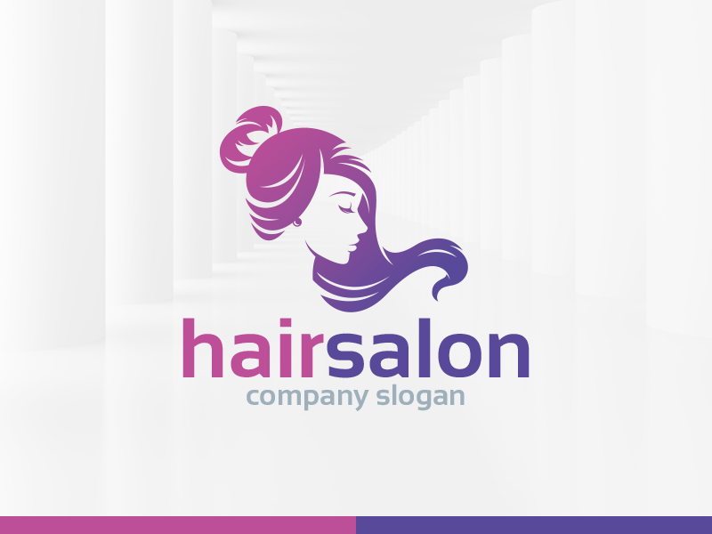 800x600 Hair Salon Logo Template By Alex Broekhuizen
