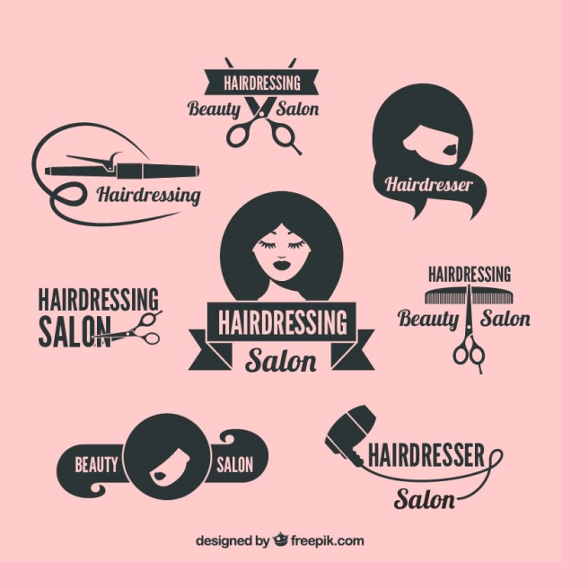 626x626 Beauty Salon Logos Vector Free Download