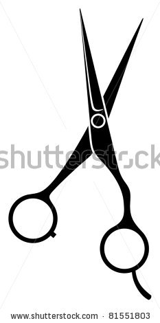 233x470 Images Of Hair Stylist Scissors Vector