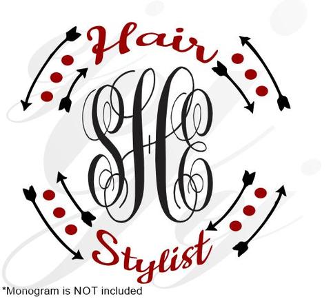 480x434 Hair Stylist Frame Svg Eps Dxf Pdf Jpg Jpeg Vector Graphic Design