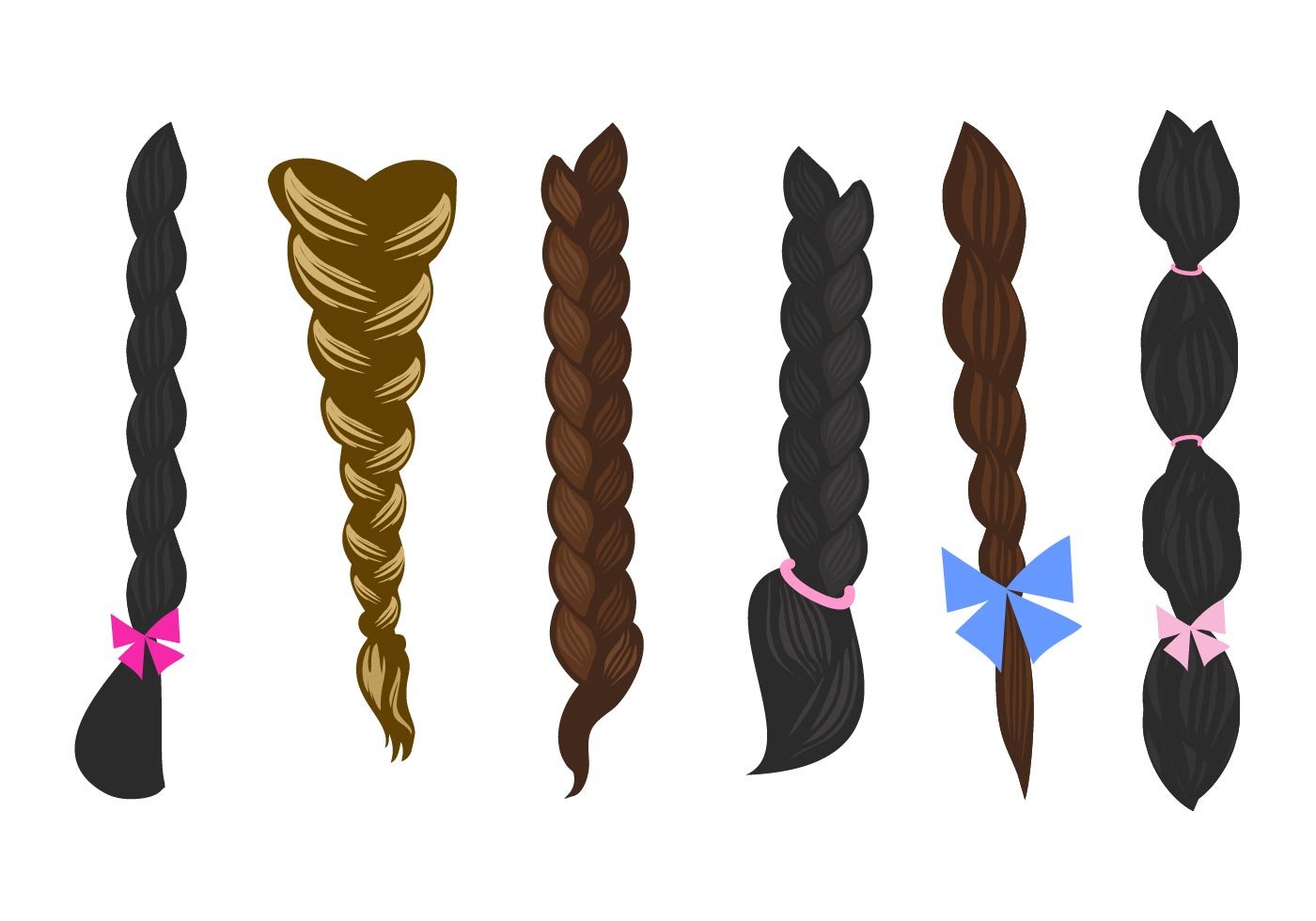 1400x980 Hair Stylist Vector Art