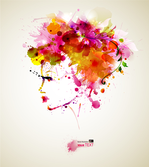 500x560 Abstract Hair Vector Free Download Free Vector Graphic Download