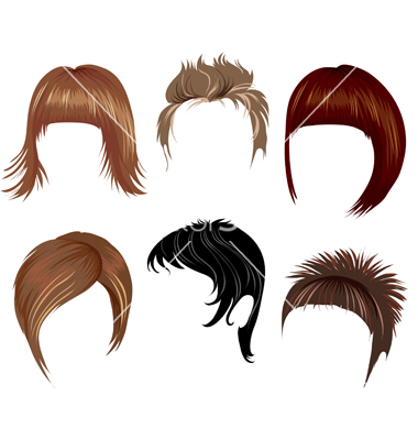 380x400 Images Of Hair Vector Images