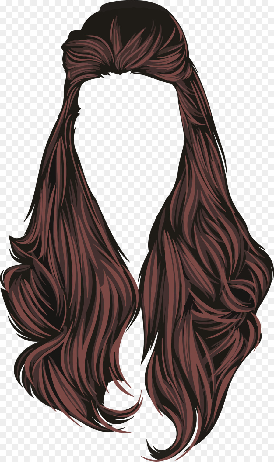 900x1520 Adobe Illustrator Hair Drawing Tutorial