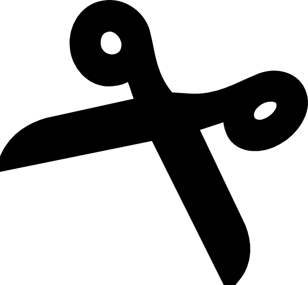 600x554 Vector Scissors