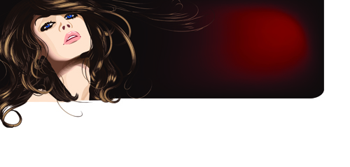 500x239 Hairdresser And Beauty Salon Theme Vector Background 01 Free Download