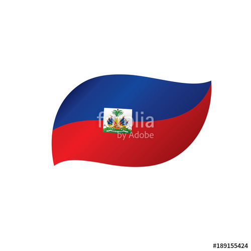 500x500 Haiti Flag, Vector Illustration Stock Image And Royalty Free