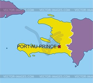 300x267 Haiti Map