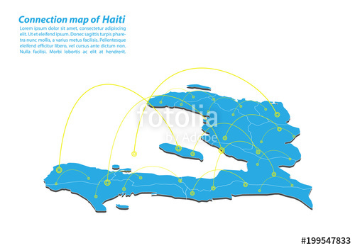 500x350 Modern Of Haiti Map Connections Network Design, Best Internet