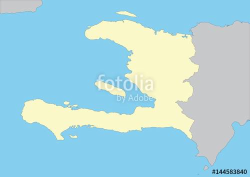 500x354 Vector Map Of Haiti Stock Image And Royalty Free Vector Files On