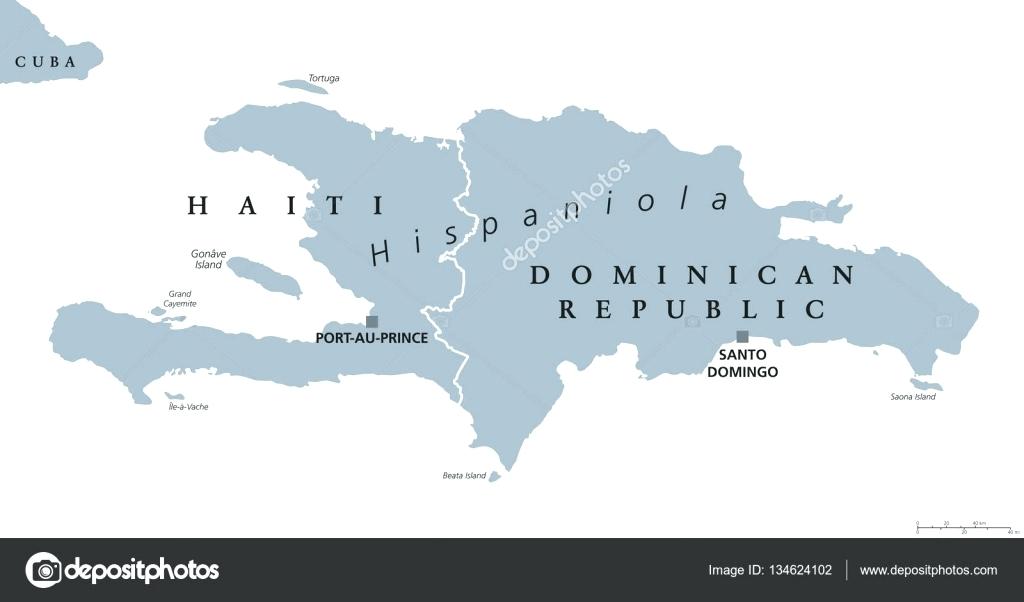 1024x602 Maps Haiti On A World Map Of Abstract Rounded With Pinned