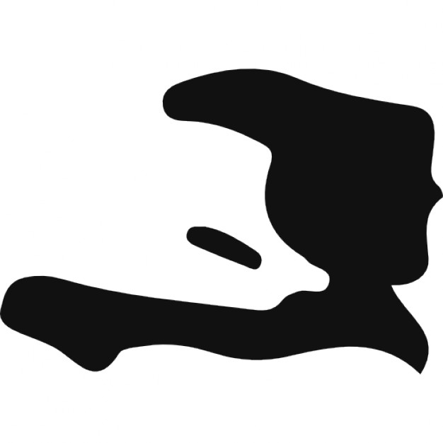 626x626 Haiti Country Map Black Shape Icons Free Download