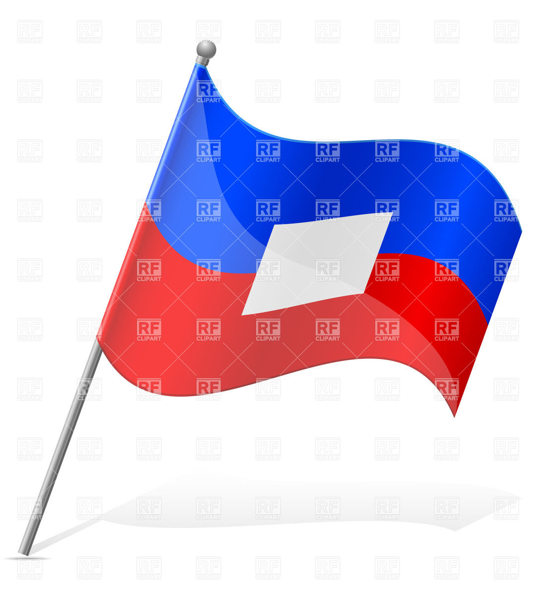 1086x1200 Wavy Flag Of Haiti Vector Image Vector Artwork Of Signs, Symbols