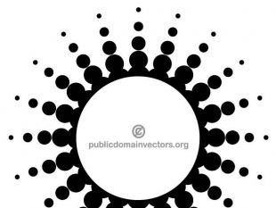 310x233 Halftone Circle Vector Free Vectors Ui Download