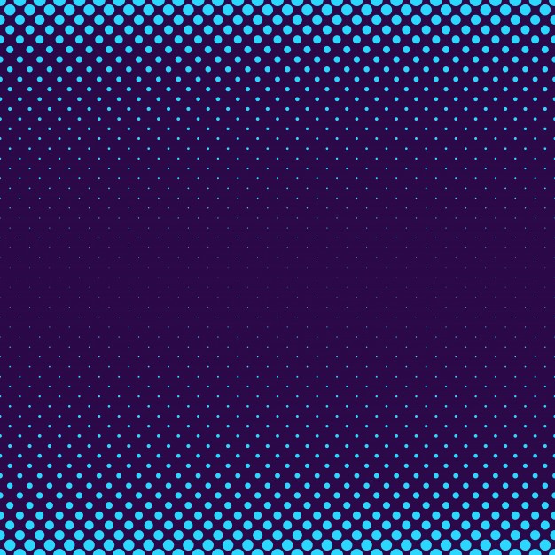 626x626 Geometric Halftone Dot Pattern Background