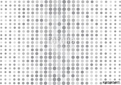 500x354 Abstract Gray Background, Halftone Dot Pattern. Vector