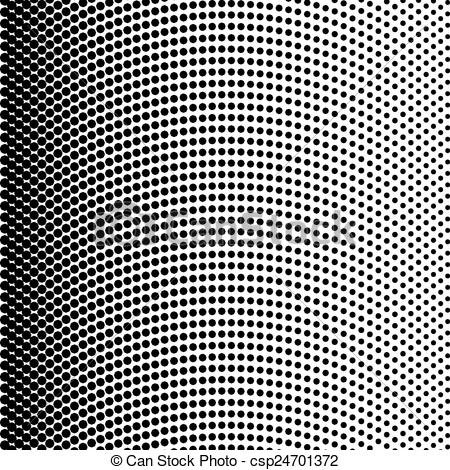 450x470 Black Halftone Texture. Vector Halftone Texture Black Dots On