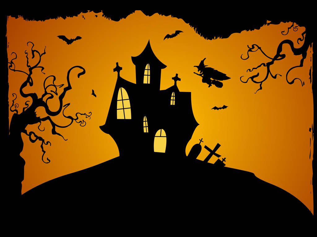 1024x765 Halloween Background Vector Vector Art Amp Graphics