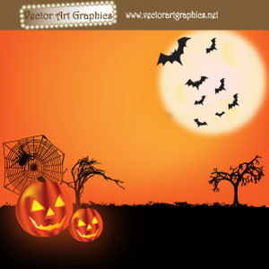 300x300 Halloween Vector Graphics