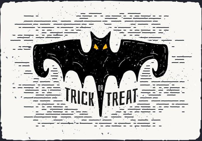 700x490 Halloween Bat Vector Illustration