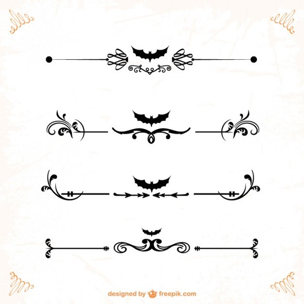 Halloween Border Vector