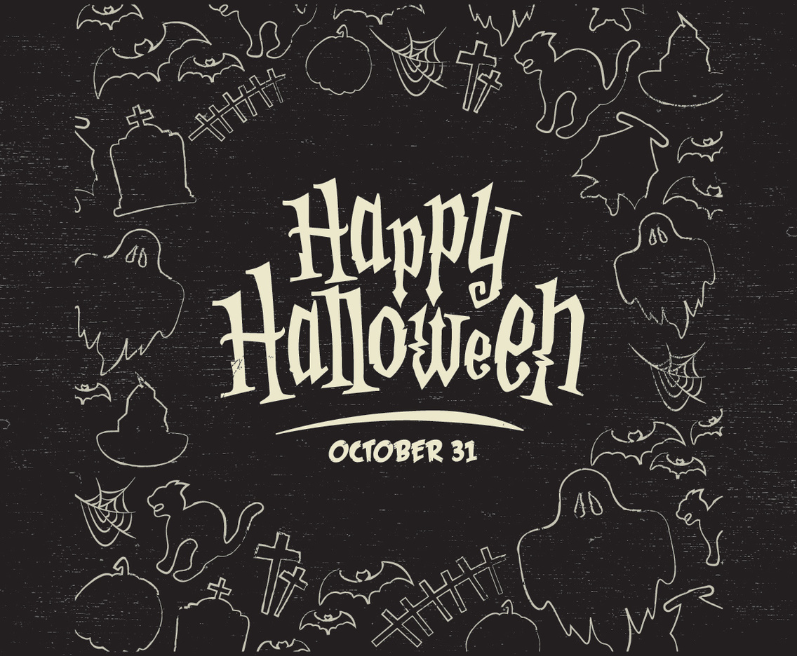 1136x936 Halloween Border Vector Vector Art Amp Graphics