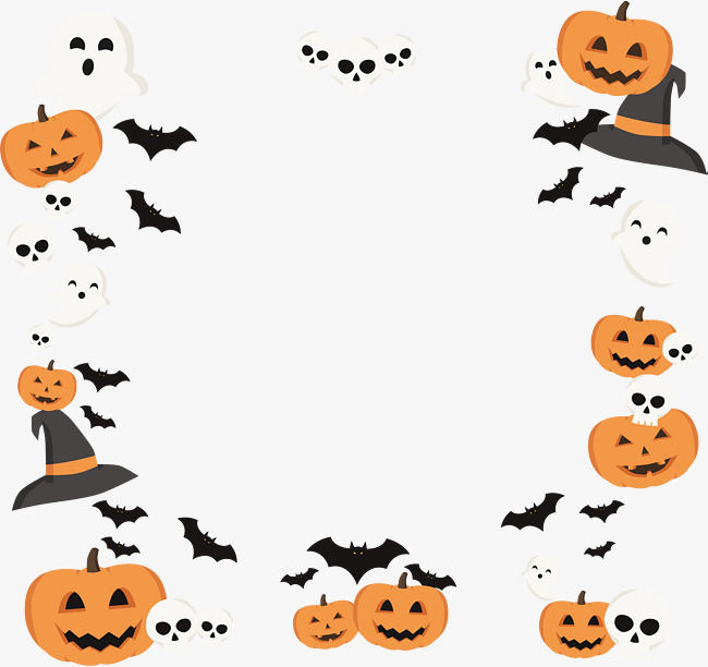 Halloween Border Vector at GetDrawings | Free download