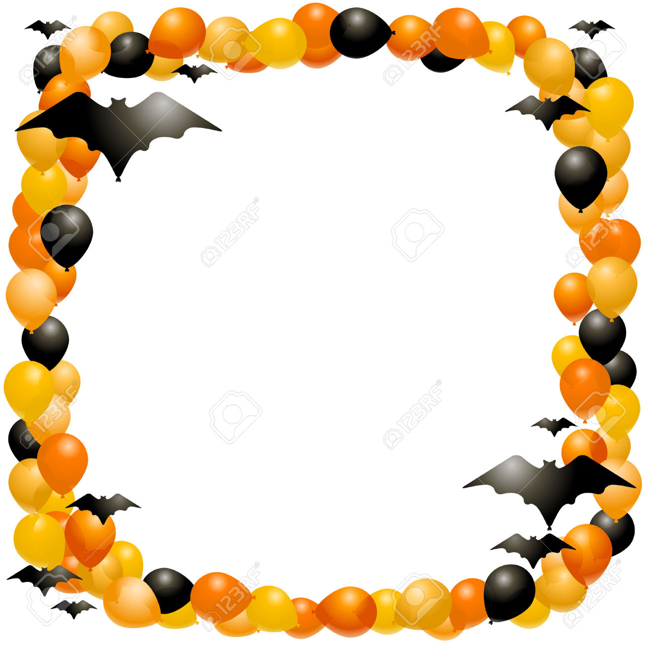 1300x1300 Halloween Borders Vector Images Fun For Christmas Amp Halloween