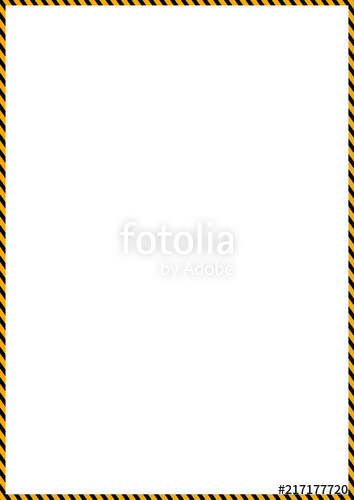 354x500 Halloween Border, Vector Illustration. Stock Image And Royalty