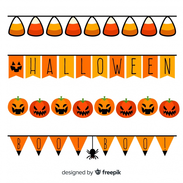626x626 Collection Of Halloween Borders Vector Free Download