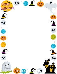 236x305 Free Halloween Borders Clip Art,