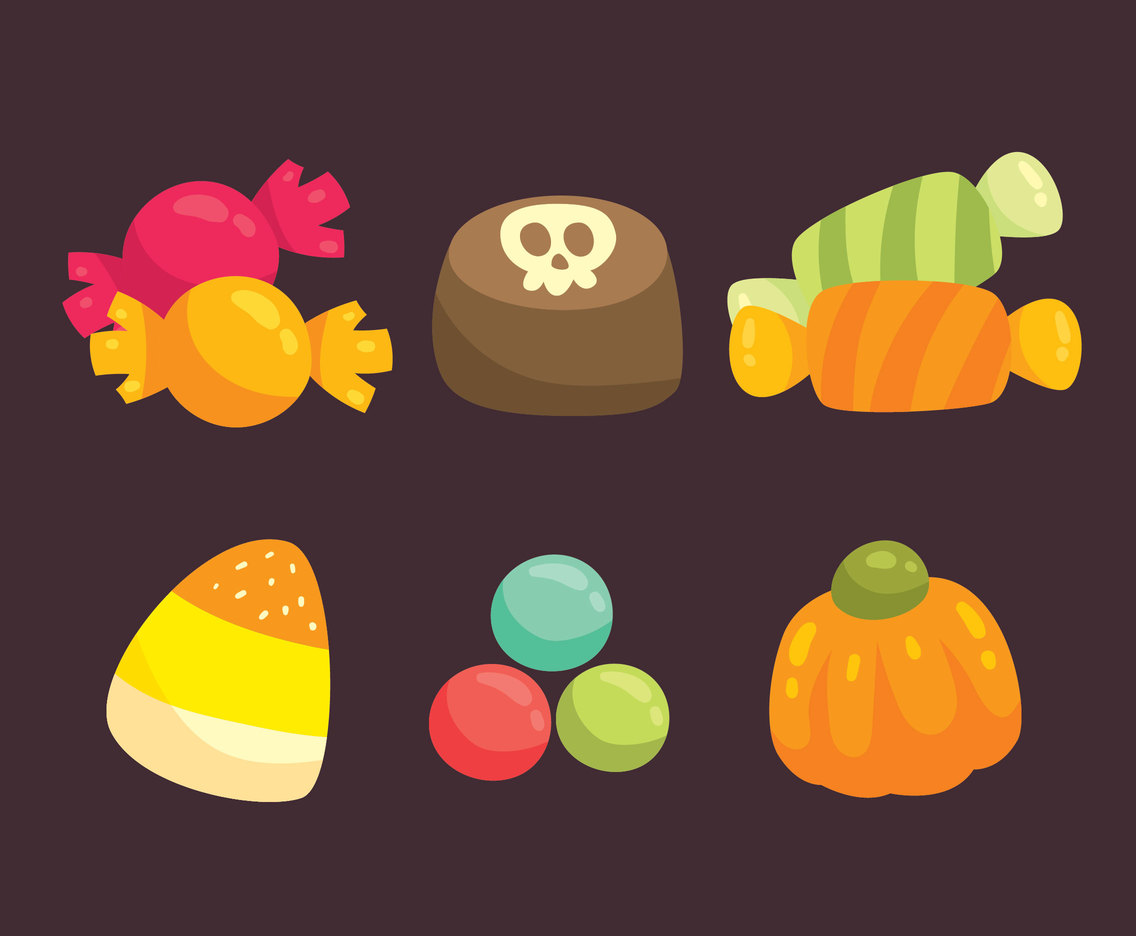 1136x936 Halloween Candy Vector Vector Art Amp Graphics