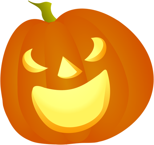500x471 Laughing Halloween Pumpkin Vector Illustration Public Domain Vectors