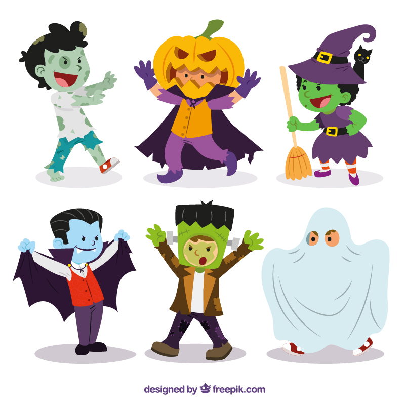 800x800 Halloween Vector Set. On Behance