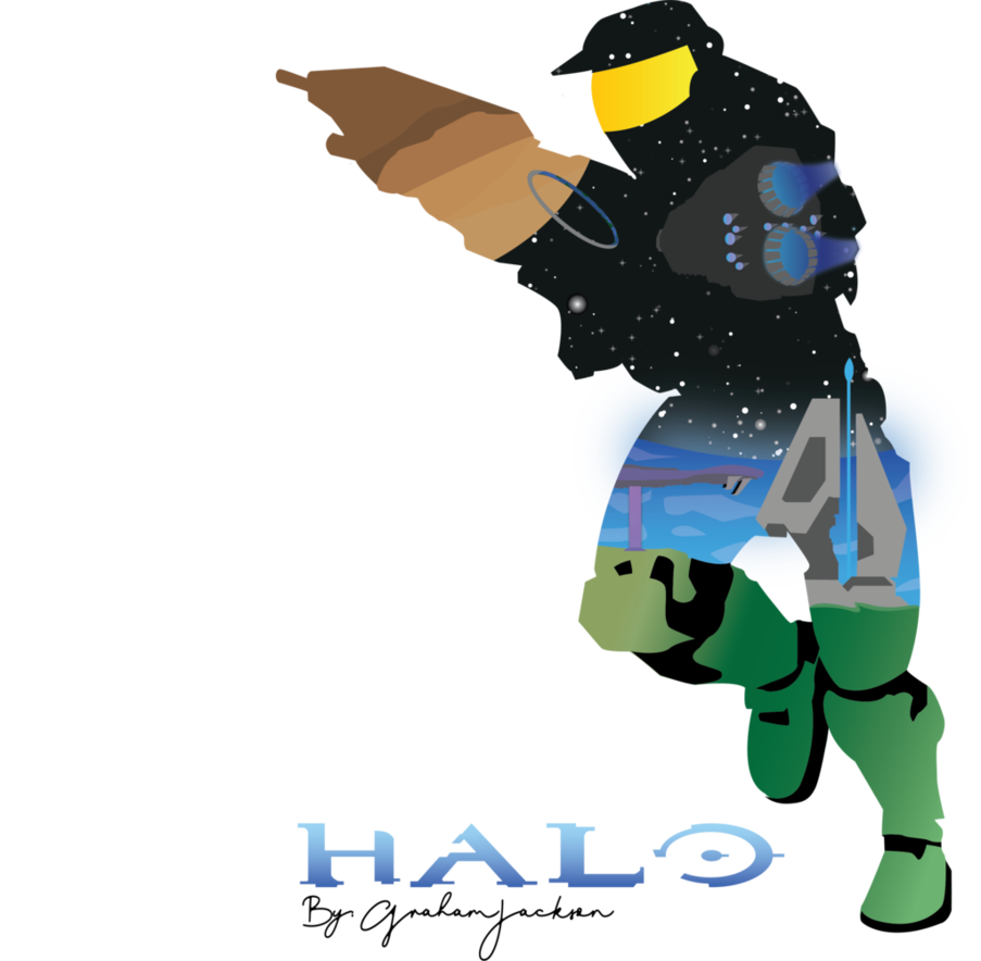 903x884 Halo Vector Art (Read Desc) By Viridiangfx