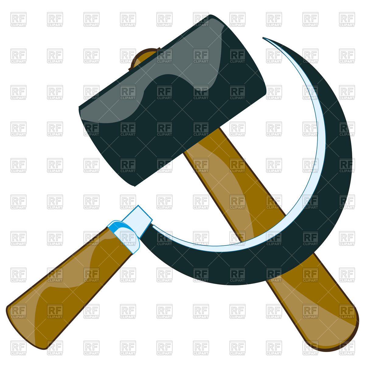 1200x1200 Hammer And Sickle Vector Image Vector Artwork Of Icons And